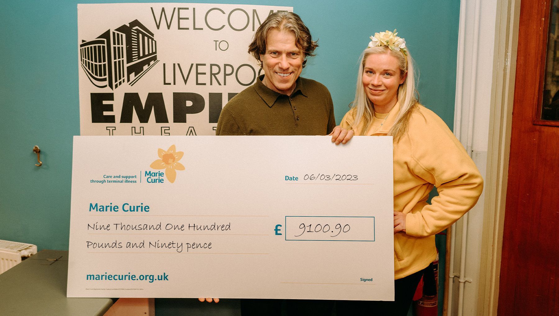 Liverpool comedian John Bishop caps off sell-out panto stint for Marie Curie