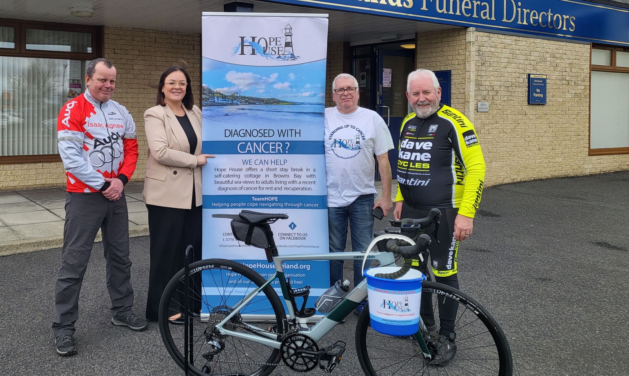 Retired Carrickfergus funeral director gears up for tough Loch Ness cycle challenge