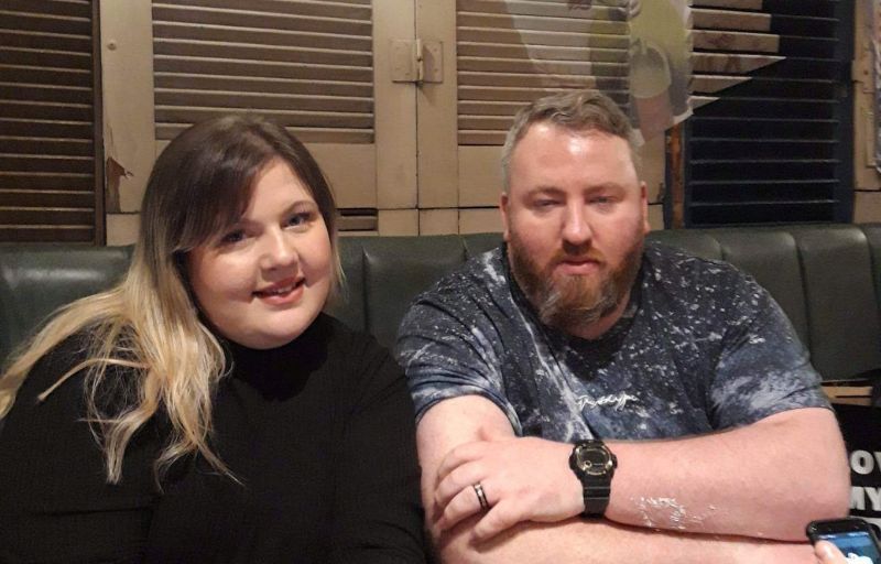Couple's incredible transformation after 'his and hers' gastric bands help them lose 22 stone
