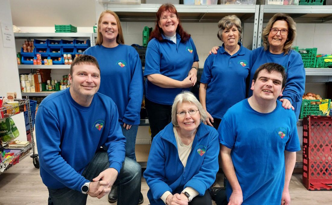 Estate agent's fund helps fill the shelves of Sevenoaks food bank