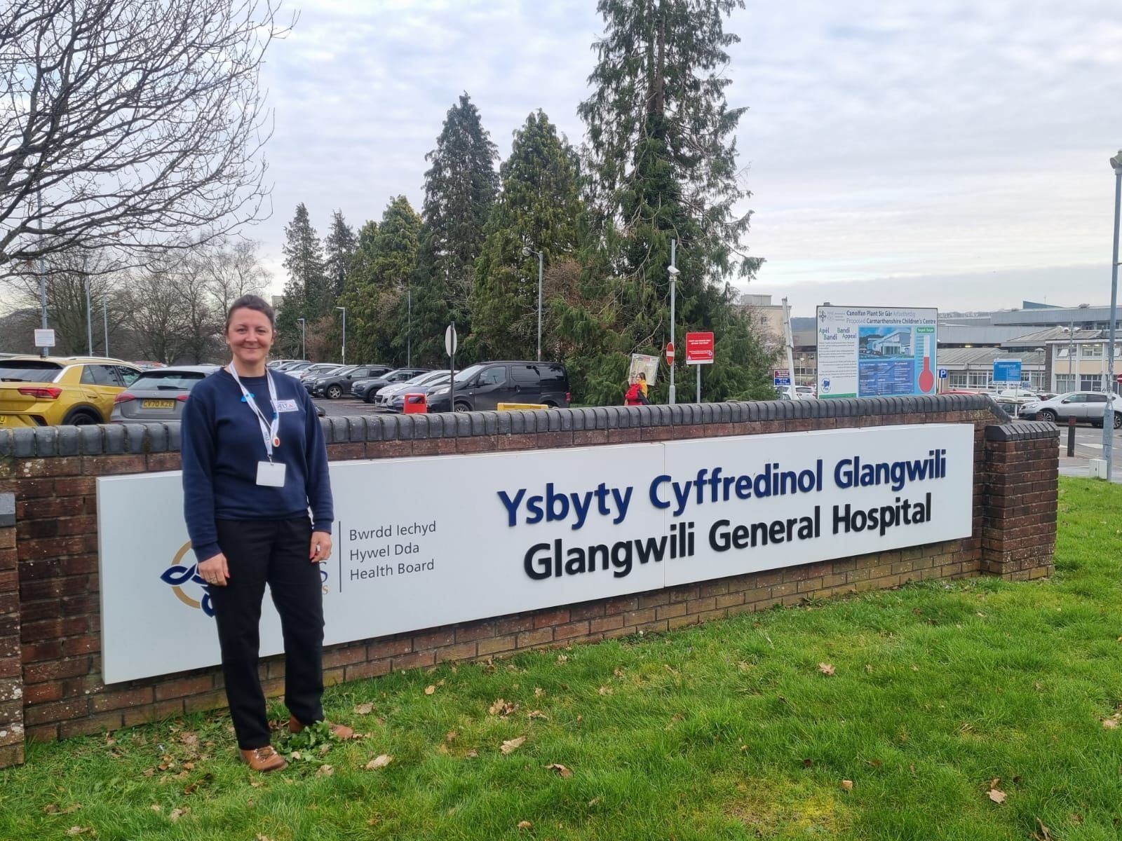 Carmarthenshire’s Delta Wellbeing’s ‘blue army’ helping patients with early hospital discharge