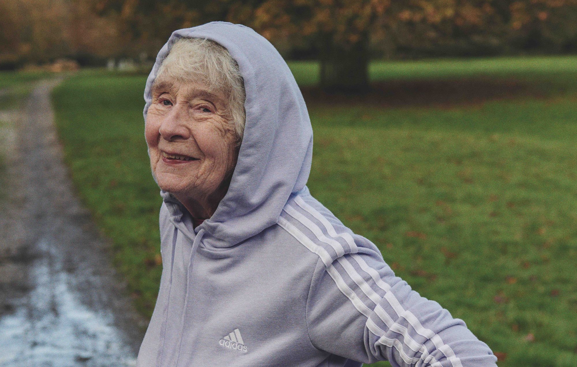 85-year-old Barbara raising funds for local hospice appears in latest Adidas campaign