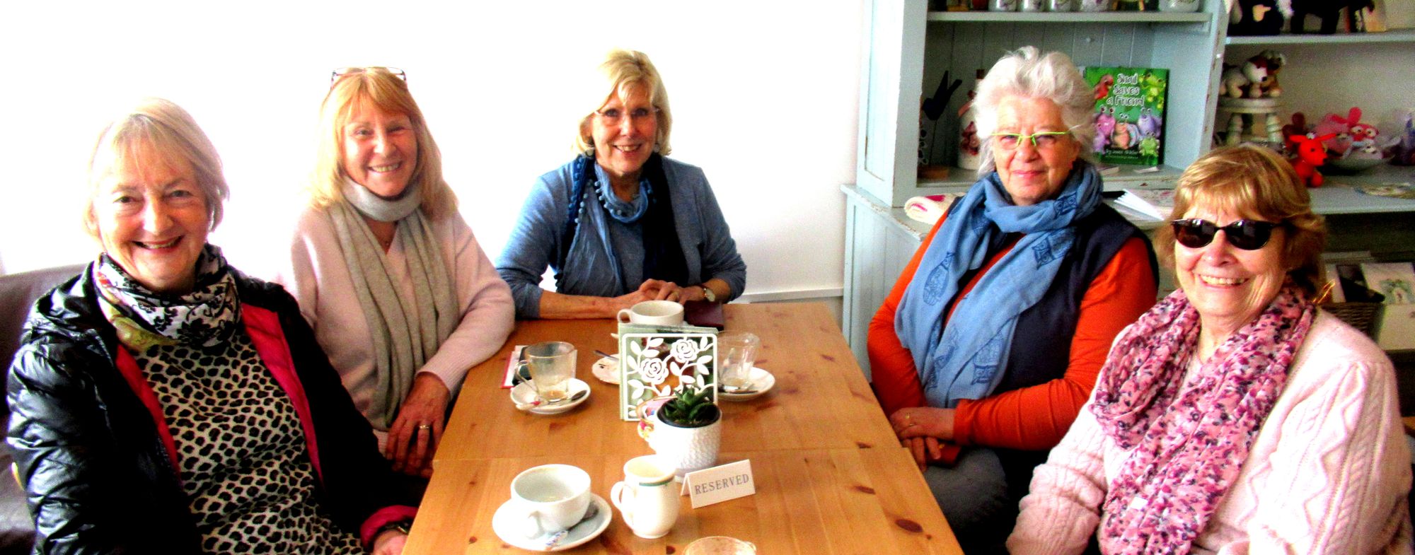 Tatsfield Village: Weekly meet at Sherees for a coffee and a laugh
