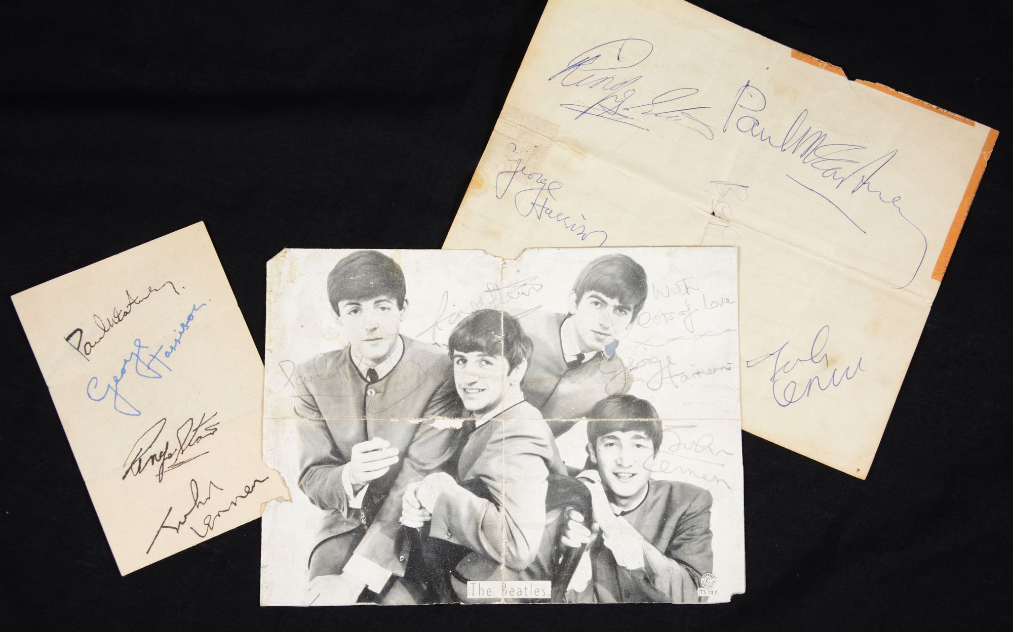 Beatles autographs to be auctioned on 60th anniversary of first Leicester gig