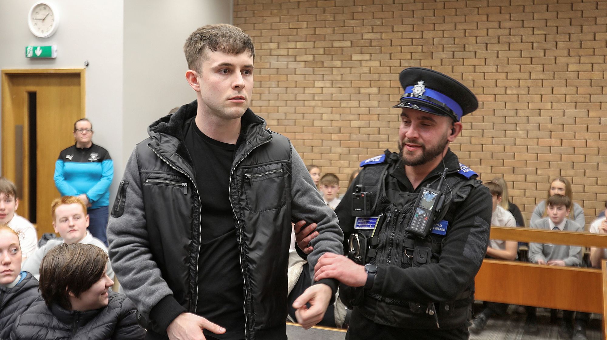 Llangollen pupils see criminal justice in action at 'hard-hitting' drama workshop