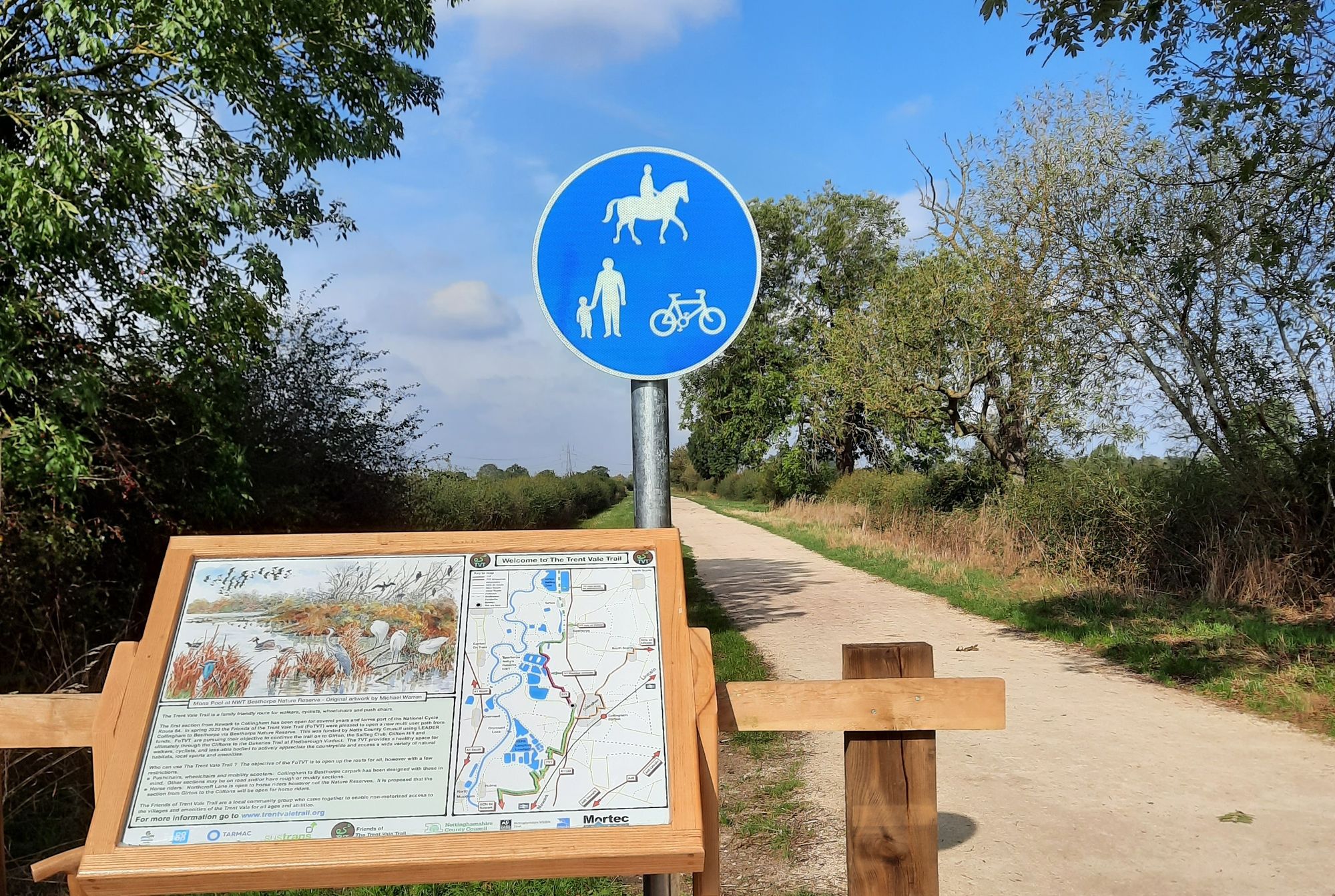 Huge donation sees Trent Vale Trail extended
