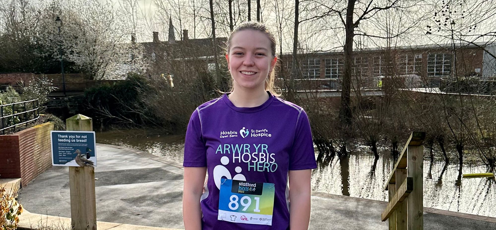Fundraiser takes on first half marathon in grandad's memory