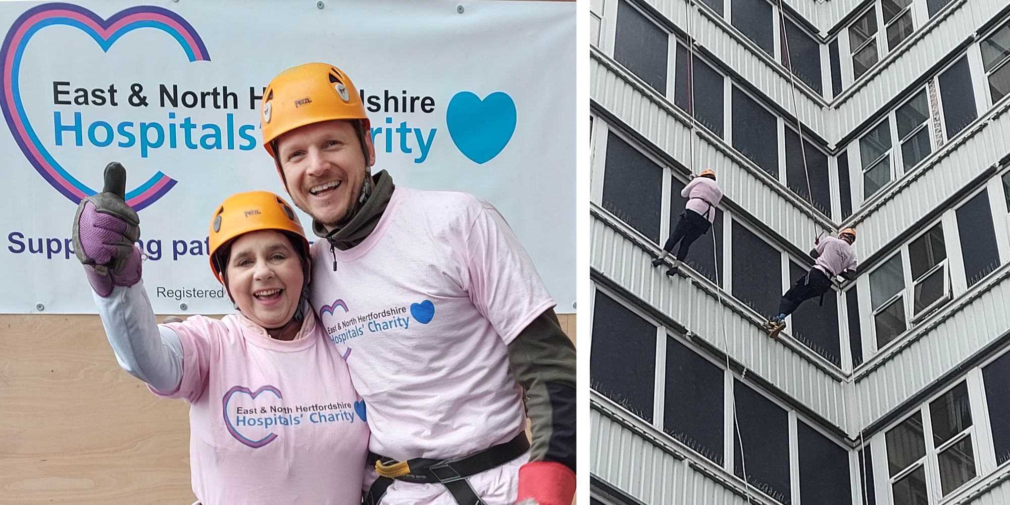 Thrill-seekers raise over £45,000 at Lister hospital abseil challenge