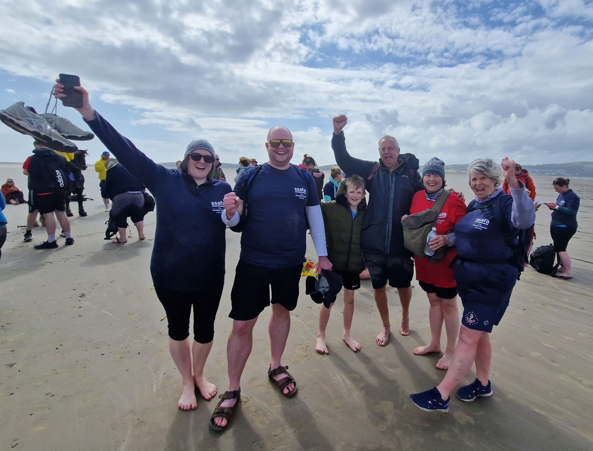 SSAFA calls for fundraisers to take part in Morecambe Cross Bay Walk