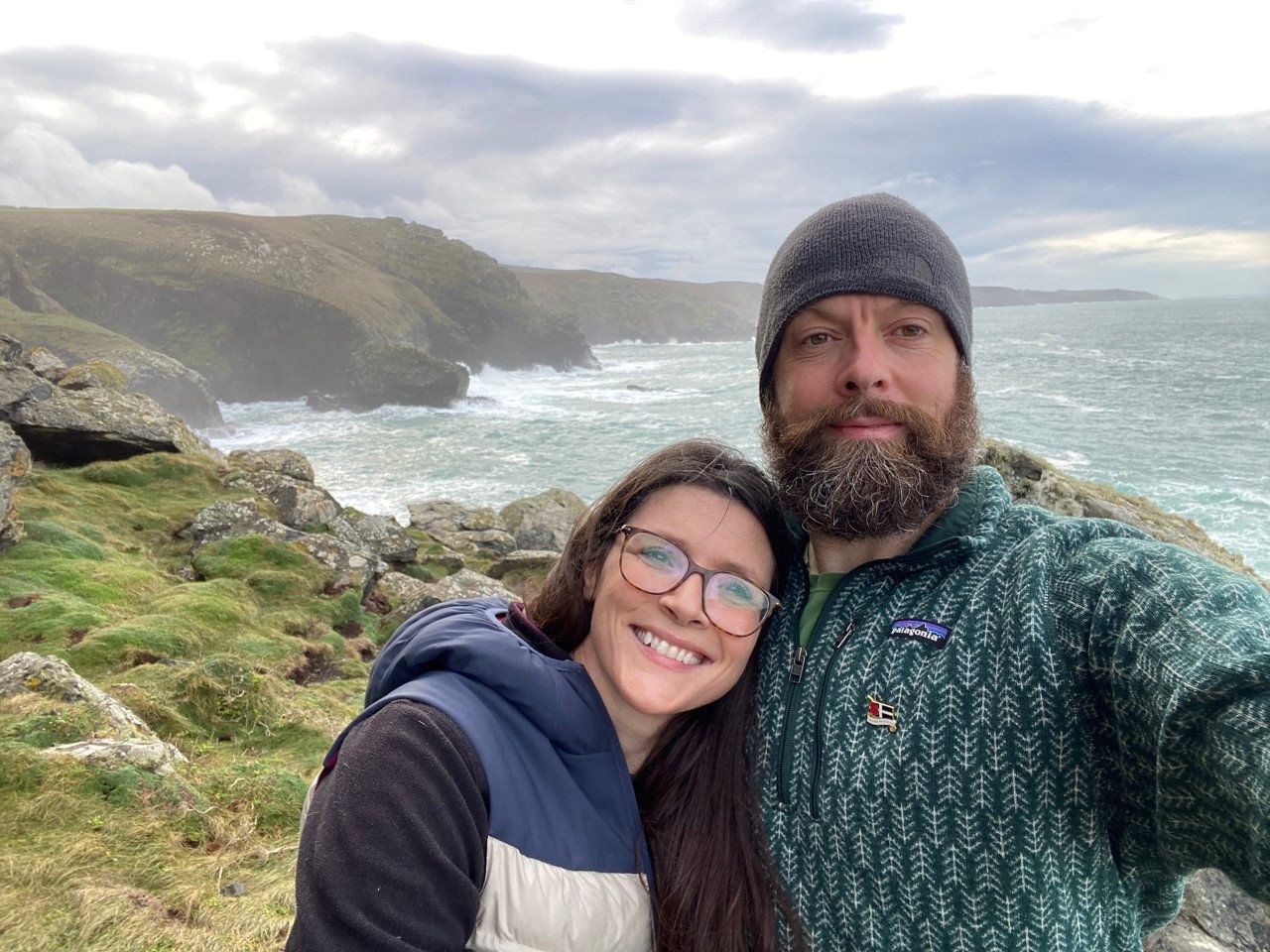 Long distance couple who live five hours apart couldn't be happier