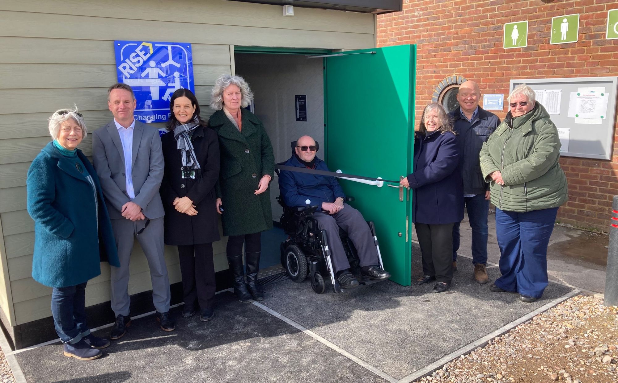 Pevensey Bay changing facility opens to public, thanks to £78k levelling up grant