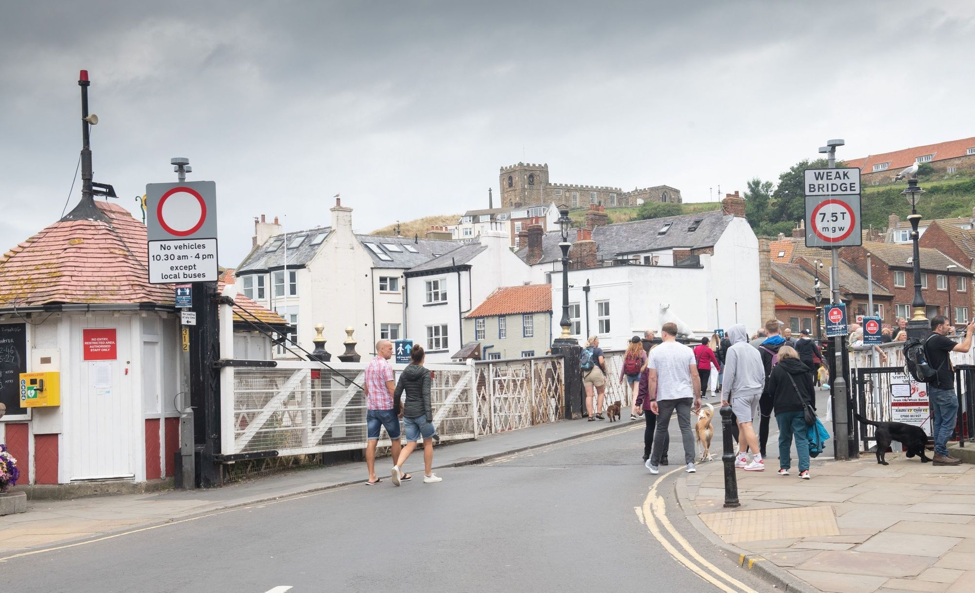 Whitby bridge to close during peak tourist times to improve safety