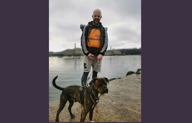 Devon man and his dog to walk entire British coastline for the RNLI