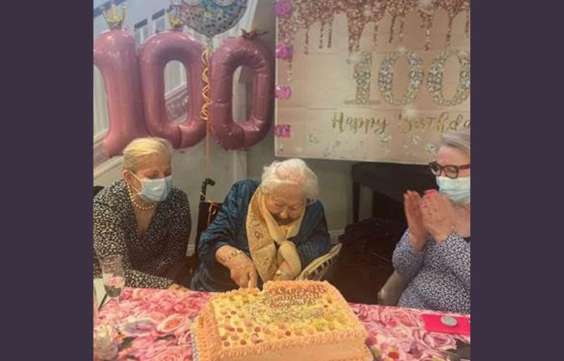 Margaret, 100, reveals the secret to living a 'long and happy life'