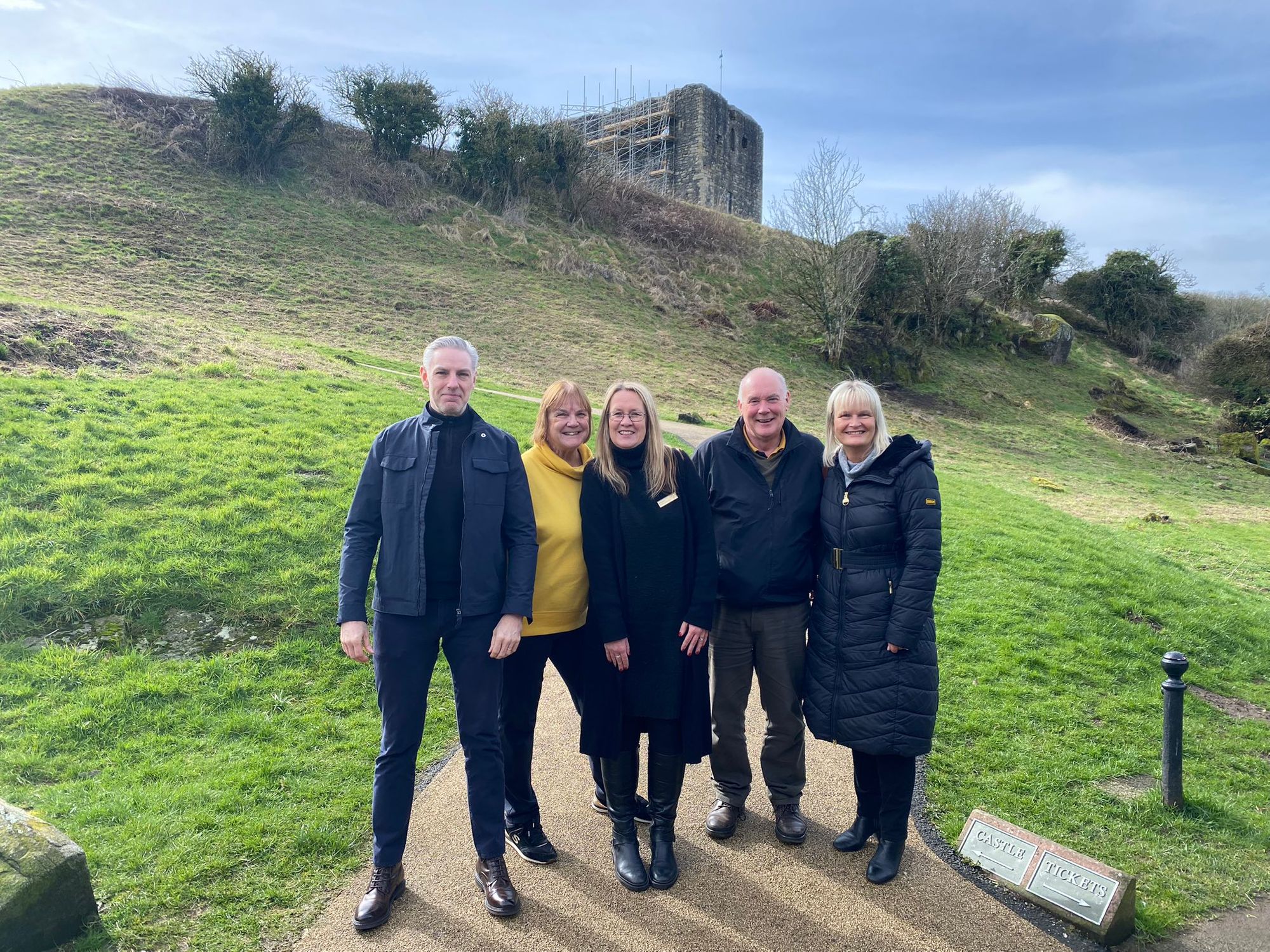 MSP praises heritage site and charity in Dundonald