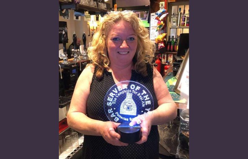 Staffordshire landlady crowned regional CAMRA 'Bar Person of the Year'