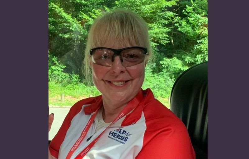 Maidenhead woman cycles 300 miles for Help For Heroes