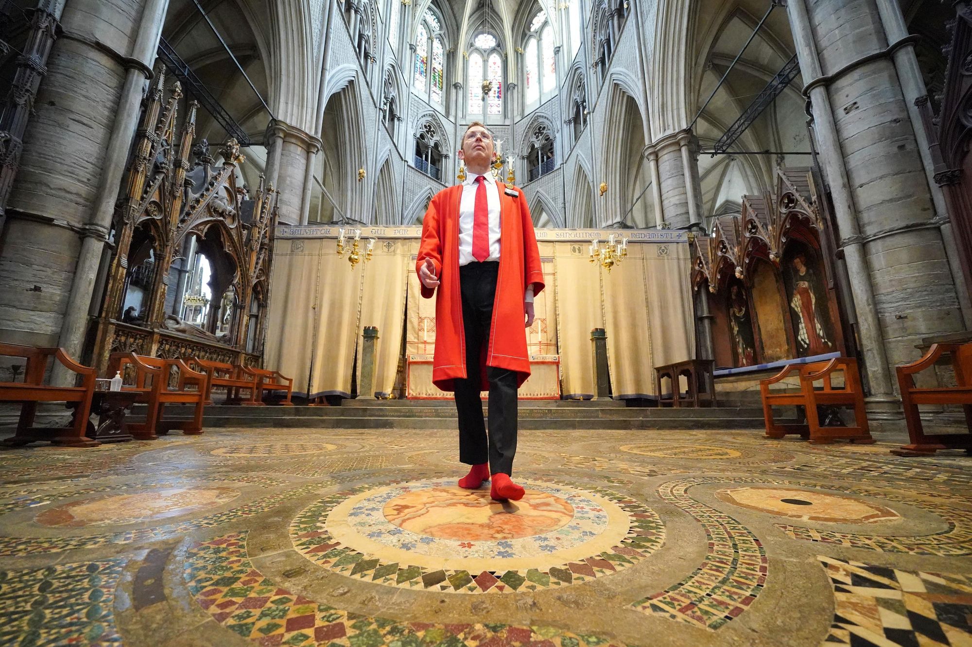 Tourists can walk on site of the King’s coronation for the first time, but only if they meet a special requirement