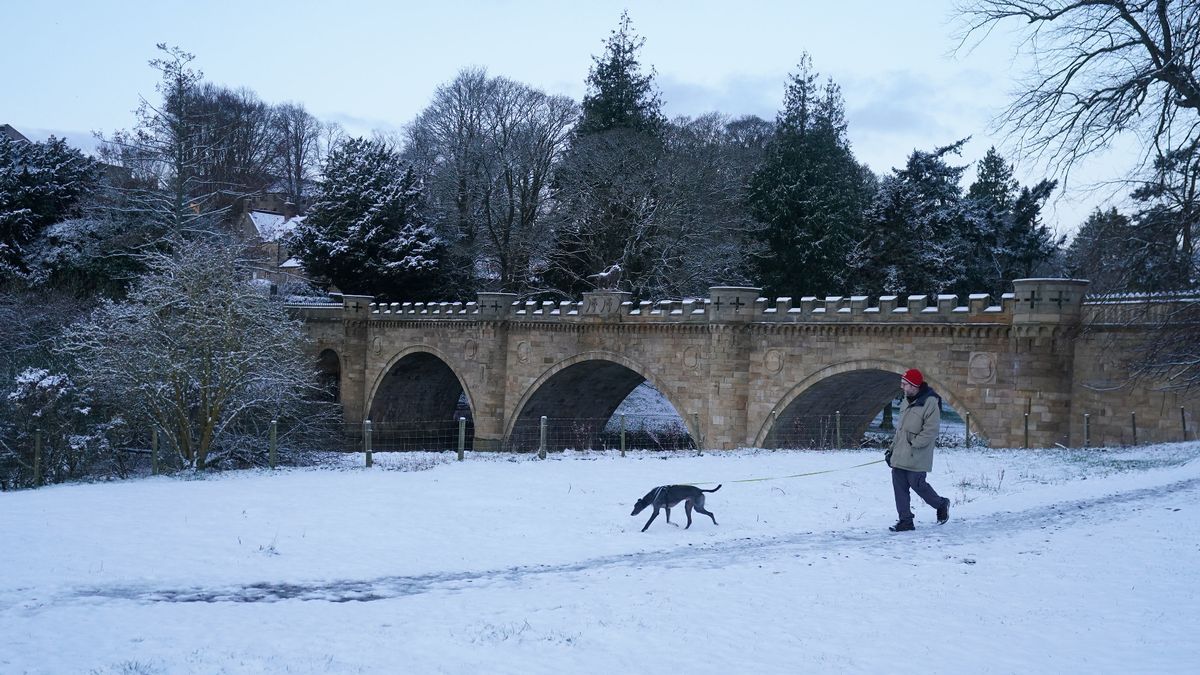 Met Office issues weather warnings for snow and ice as UK faces coldest night of the year - see map of affected areas