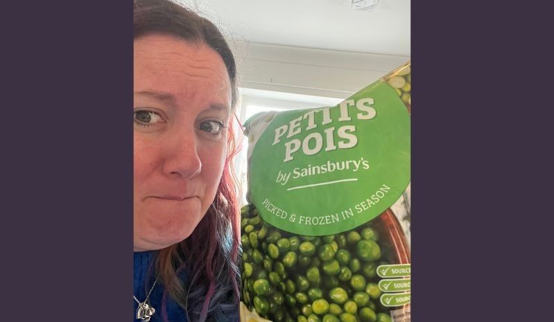 Mum who is 'genuinely scared of peas' says fear has led to panic attacks