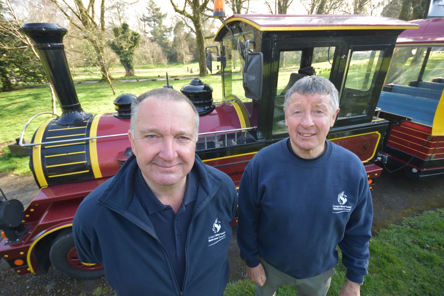 All aboard as Swansea land train starts its new season