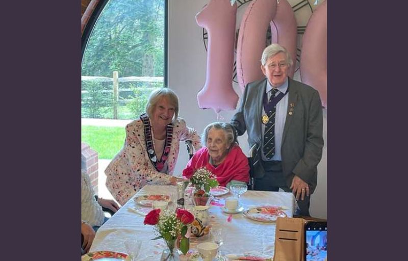 Eileen's 'wonderfully simple' 100th birthday wish