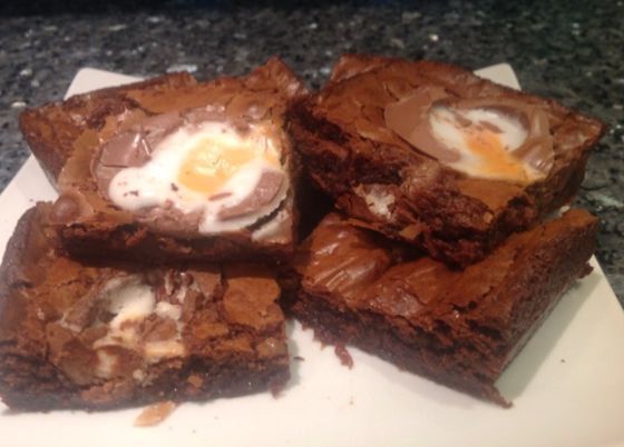 Lesley’s Recipe: Creme Egg Brownies