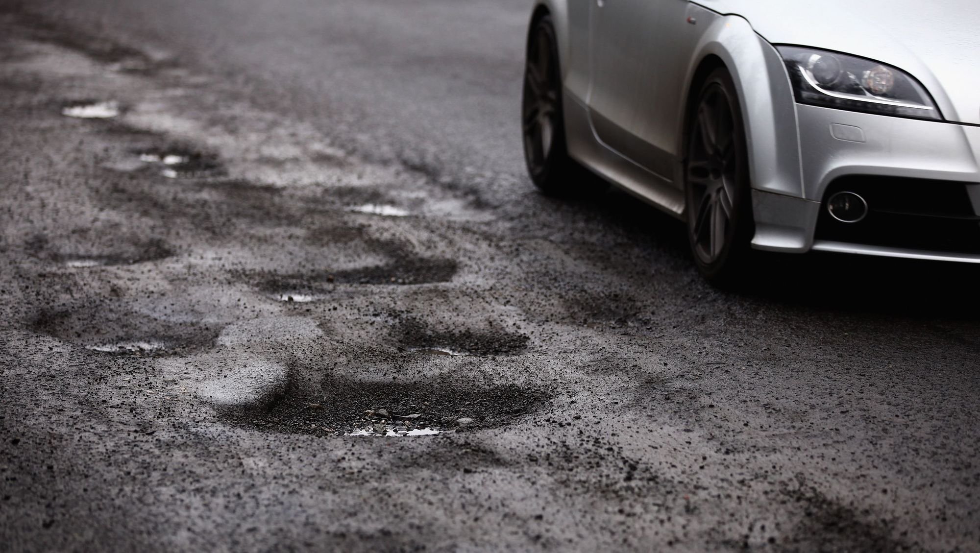 Drivers' misery as pothole-related breakdowns surge - state of roads 'nothing short of scandalous'