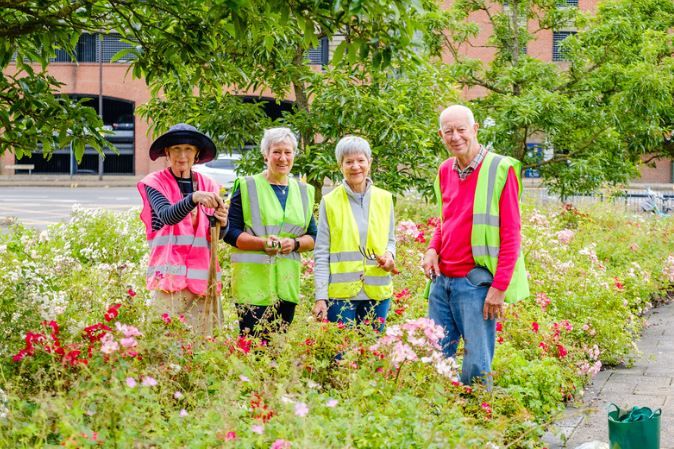 Greater Anglia rail stations are helping wildlife thanks to community volunteers