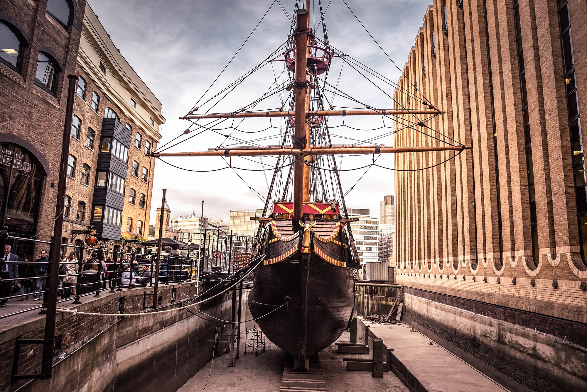 The Golden Hinde celebrates 50th anniversary in London with Easter activities