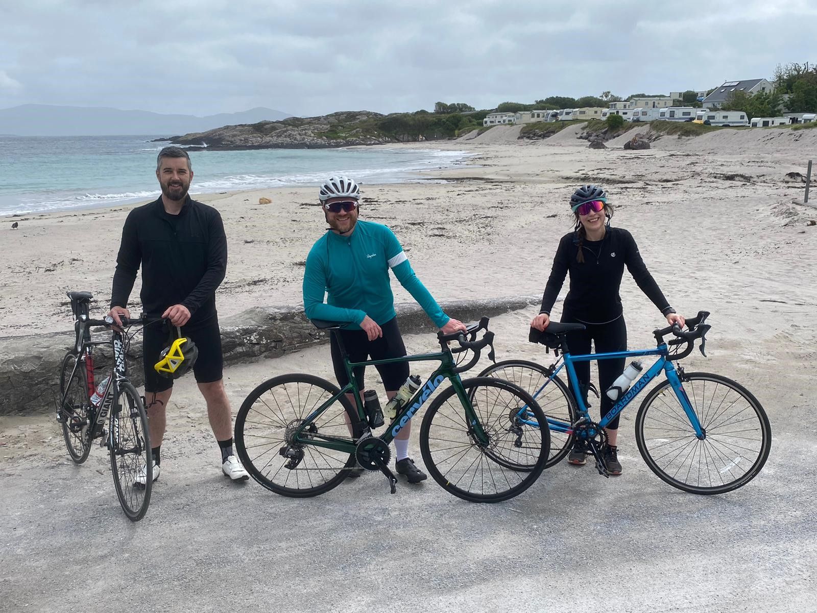Colleagues come together to cycle 100km in the Tour de Manc for St Ann’s Hospice