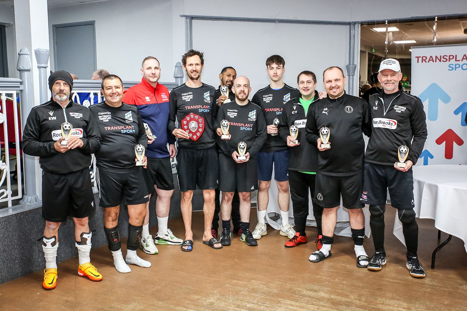 Nottingham crowned winners of the Transplant Sport six-a-side football tournament