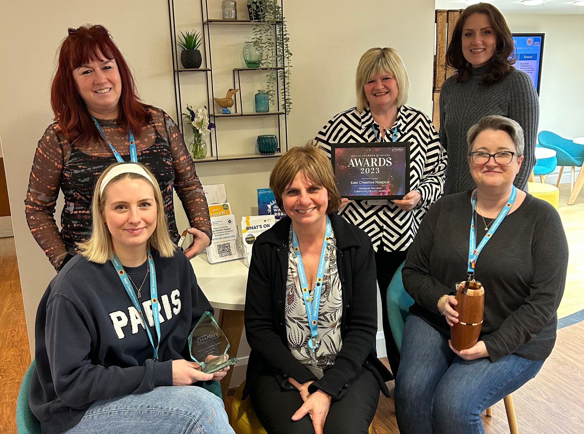 East Cheshire Hospice recognised for work towards net zero target