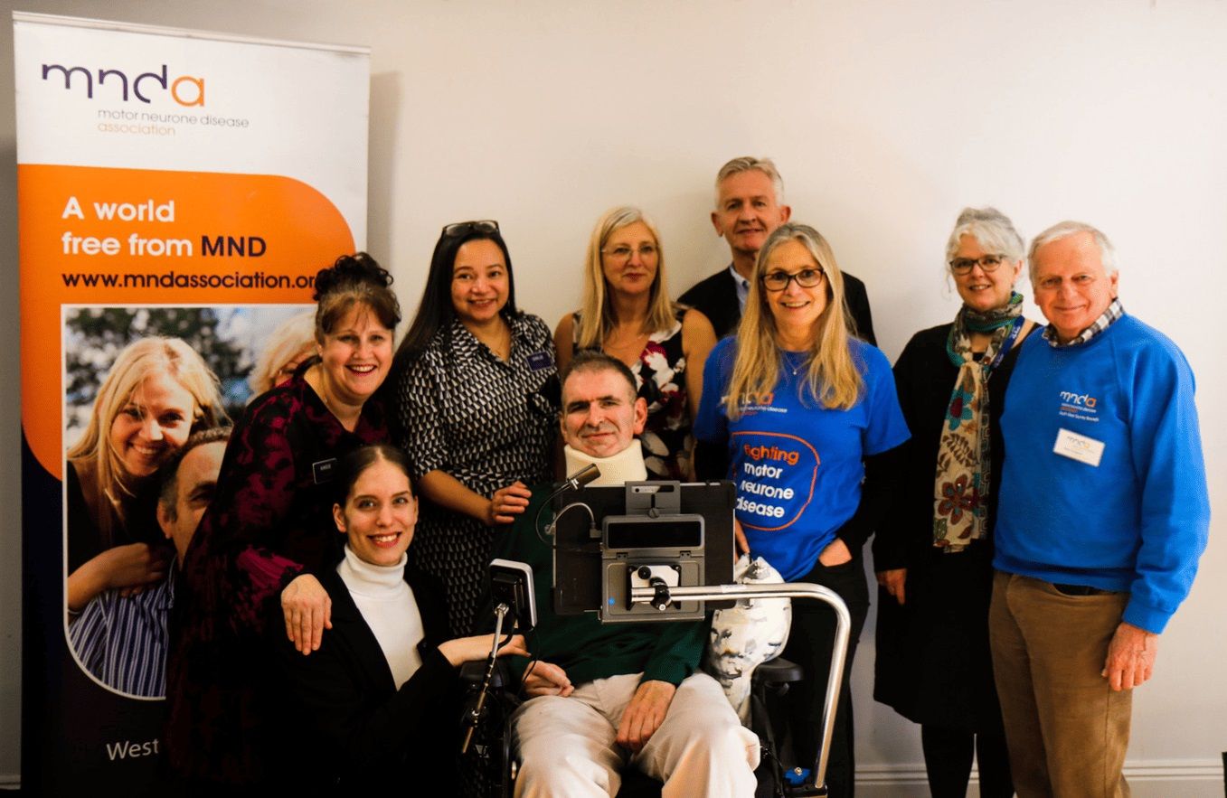 Inspirational Camberley man publishes book to raise over £1k for MNDA