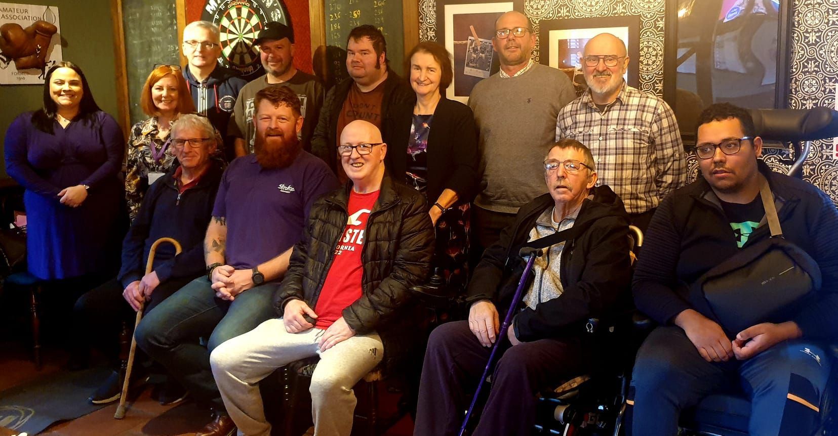 Llanelli MP visits inspirational men’s stroke support group