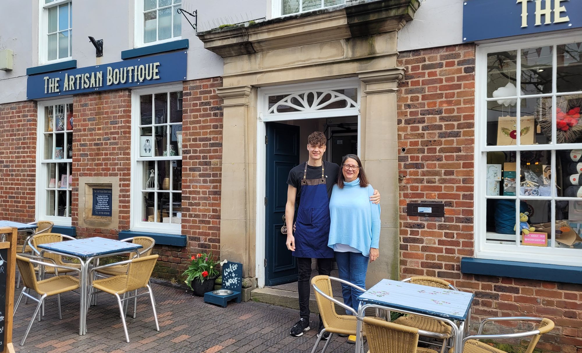Stone business marks one year in bigger premises