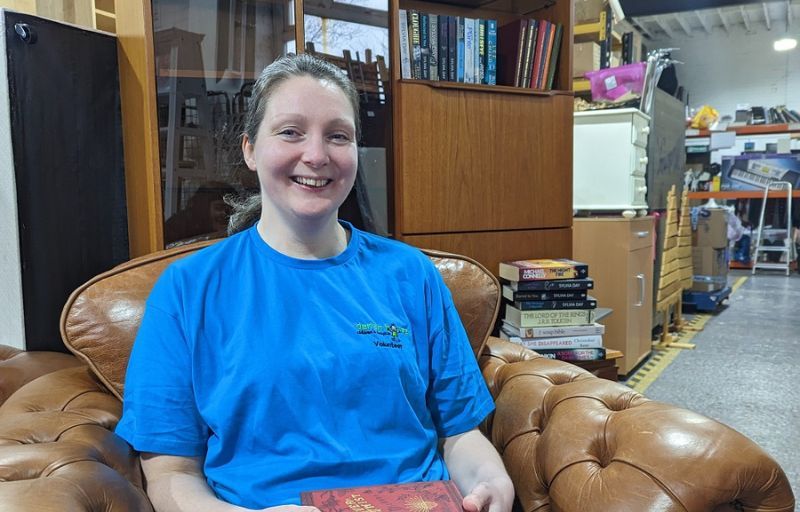 Meet the Chorley hospice volunteer making a difference by unearthing literary gold