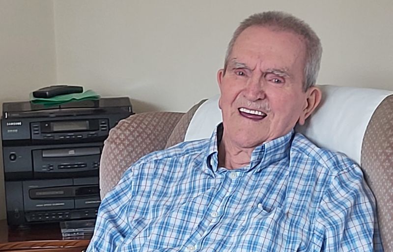Former Notts miner says 'hard work and big dinners' is secret to 100-year life