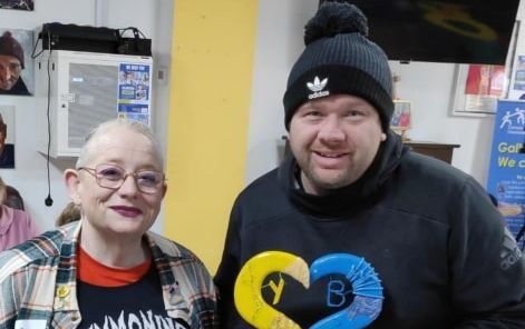 Wrexham repair cafe volunteer presents 'amazing gift' to local community hub
