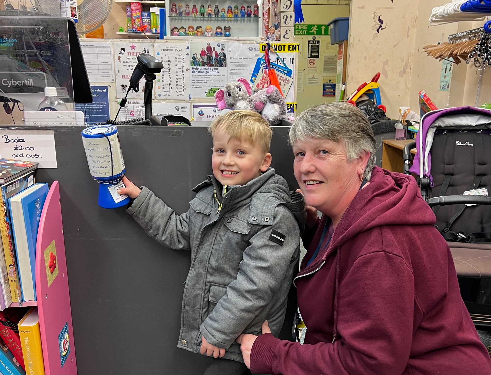 Chessington four-year-old channels superpowers for his first mini marathon