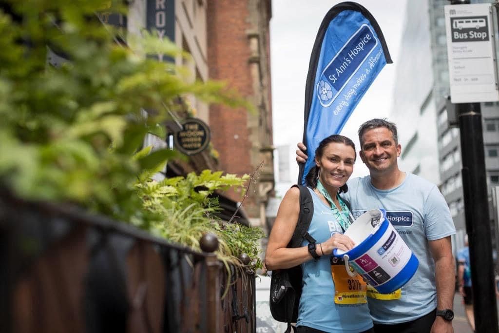 Husband and wife duo ready to take on London marathon together for St Ann’s Hospice