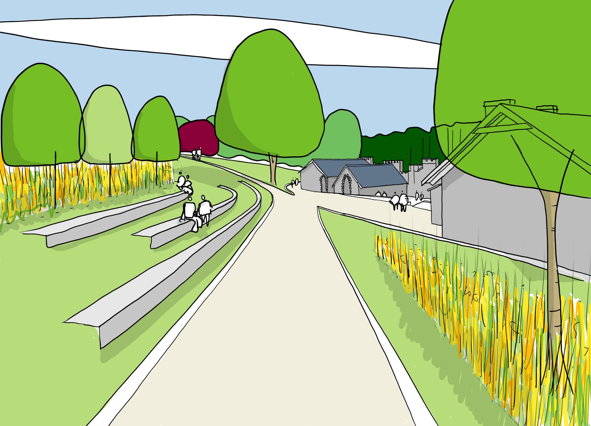 Green light for accessible paths in historic Lake District park