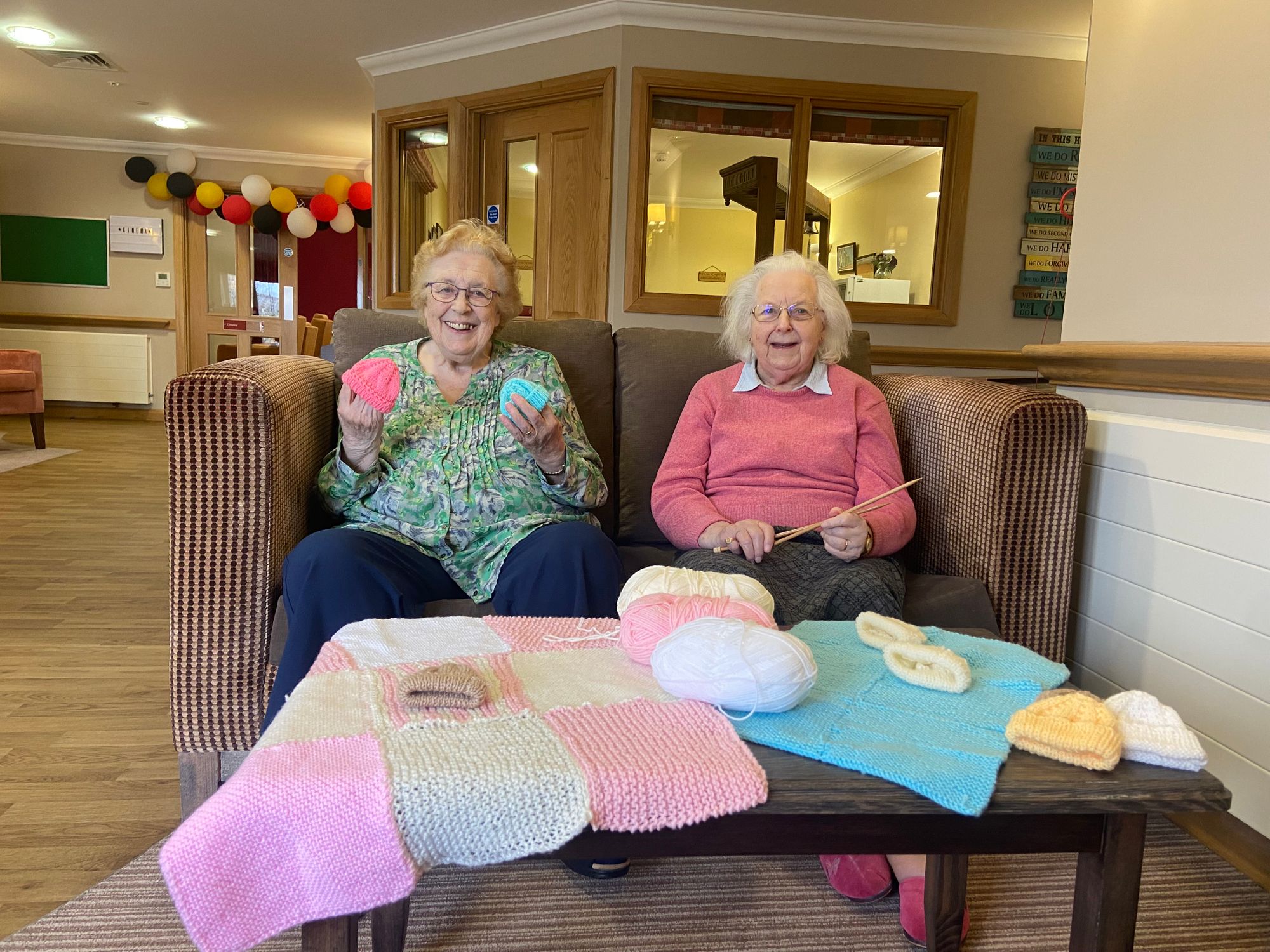 Stansted residents use knitting skills to support local neo-natal unit