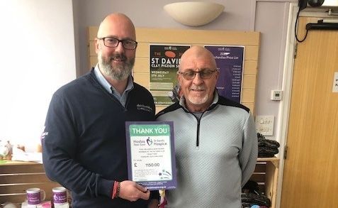 Friends take on a month of challenges for St David's Hospice