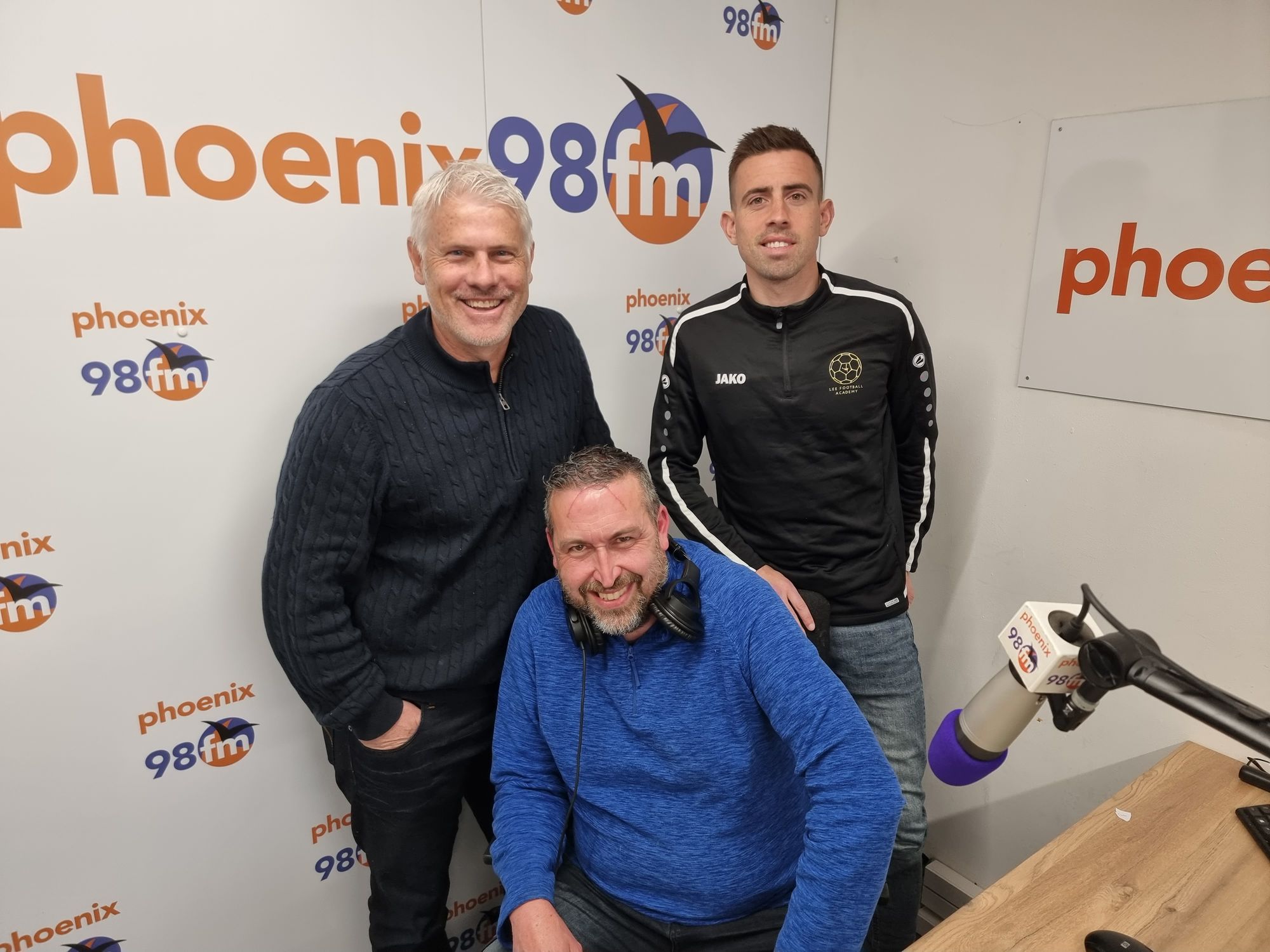 Phoenix FM: Father and son ex-professional footballers set for new show
