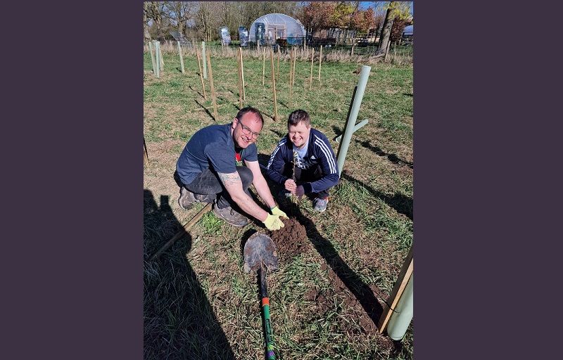 Cheshire's David Lewis signs up to MOREwoods Initiative with The Woodland Trust