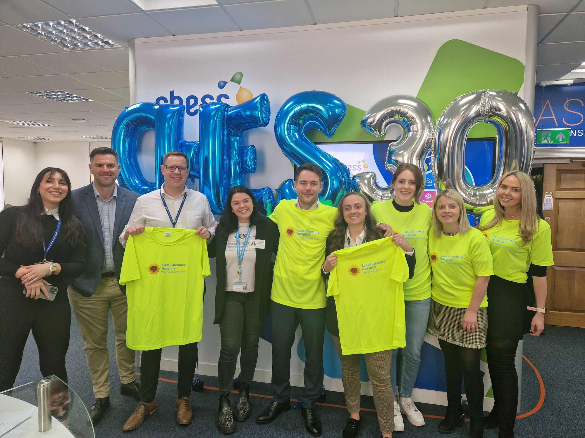 East Cheshire Hospice: Runners prepare for the Great Manchester Run
