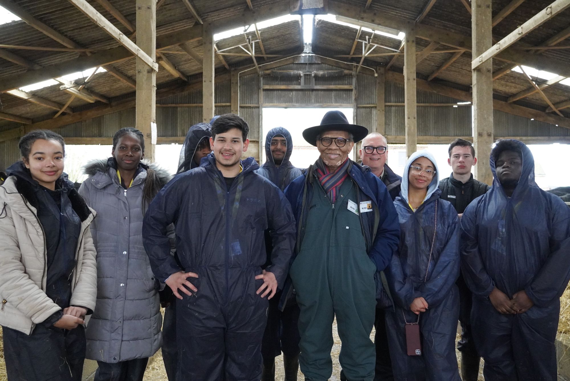Young people get a taste of farm life in Essex as part of 'new faces' initiative