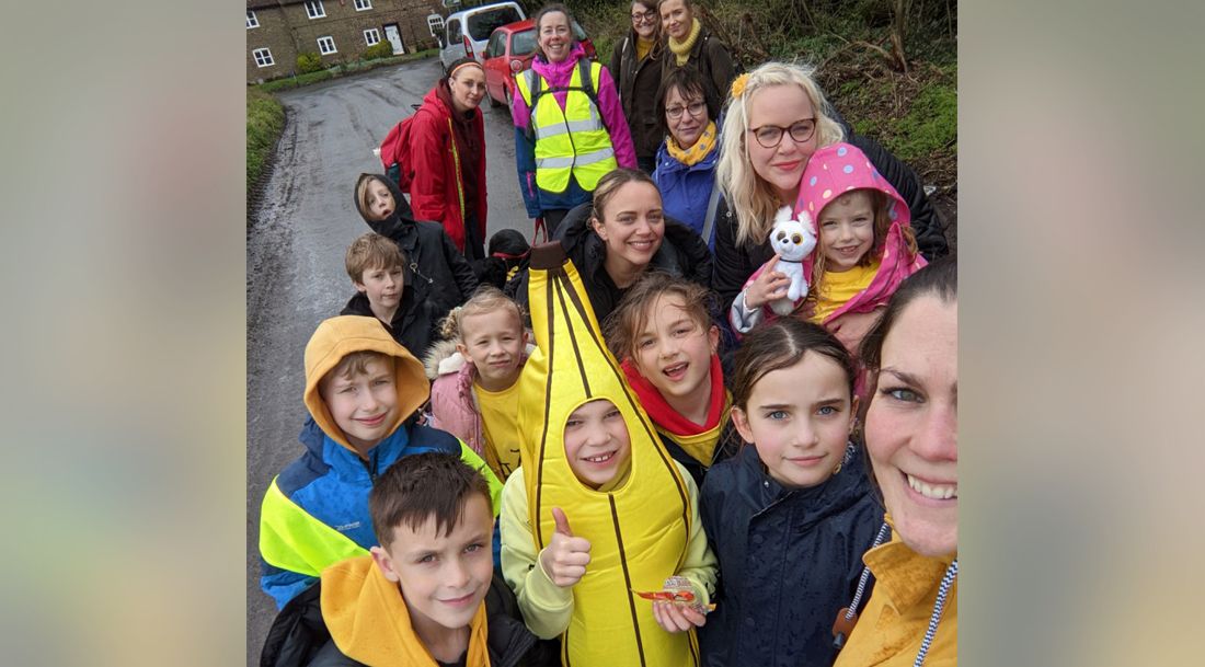Deal schoolboy braves ‘awful’ weather to raise £1.8k on charity walk