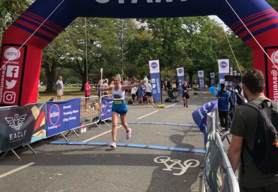 St Neots woman diagnosed with heart condition took on Bedford Running Festival for Sue Ryder